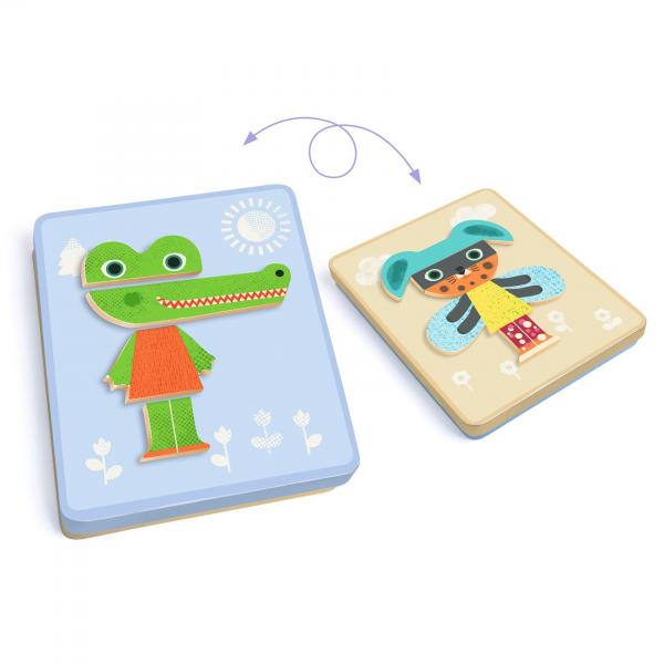 Magneetset Inzebox -  Dieren