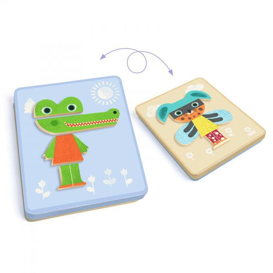 Magneetset Inzebox -  Dieren