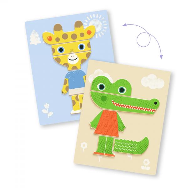 Magneetset Inzebox -  Dieren