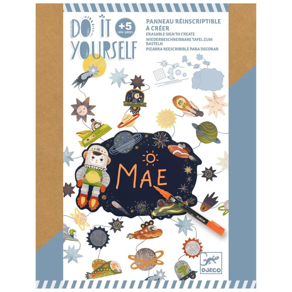 Uitwisbaar tekenbord - In de sterren