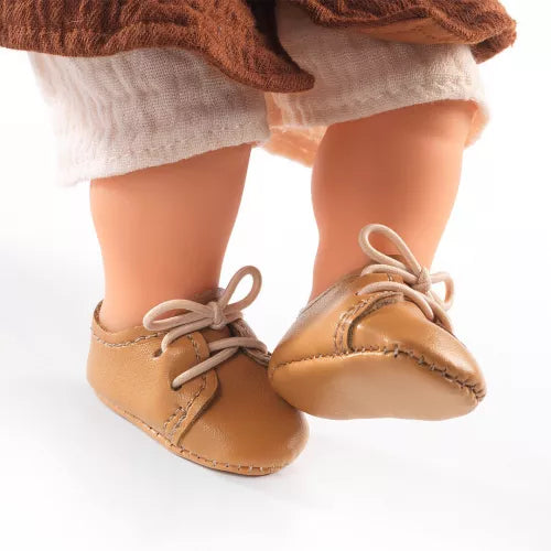Pomea Poppenschoenen bruin