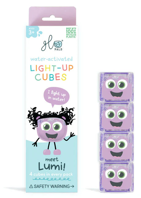 Badspeelgoed - Glo Pals Light up Cubes Lumi