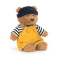 Jellycat - Bartholomew de Beer in zeemanskostuum