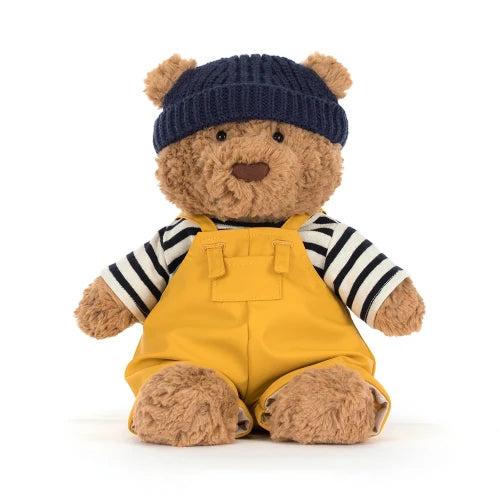 Jellycat - Bartholomew de Beer in zeemanskostuum