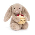 Jellycat - Bashful Beige Bunny Birthday Original