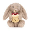 Jellycat - Bashful Beige Bunny Birthday Original