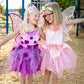 Purple Blossom Fairy jurk medium 3 - 5 jaar