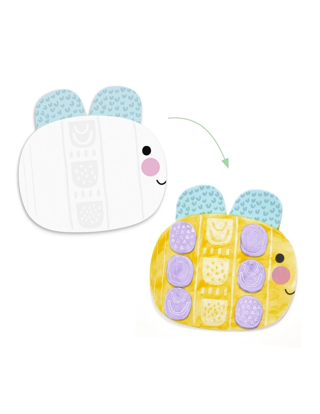 Vingerverf - Kleine vormen