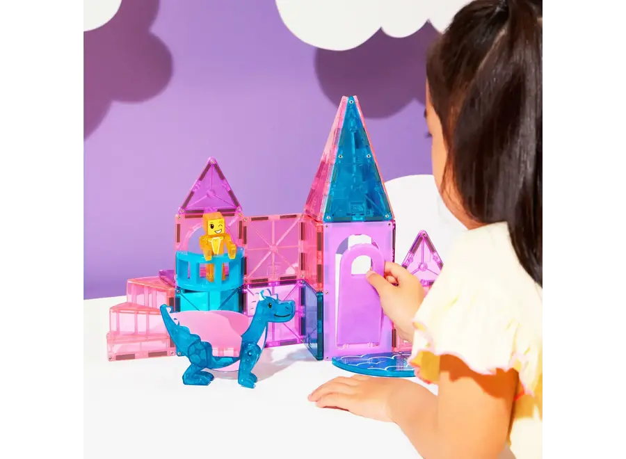 Magna-Tiles constructie - Kasteelset 25 stuks