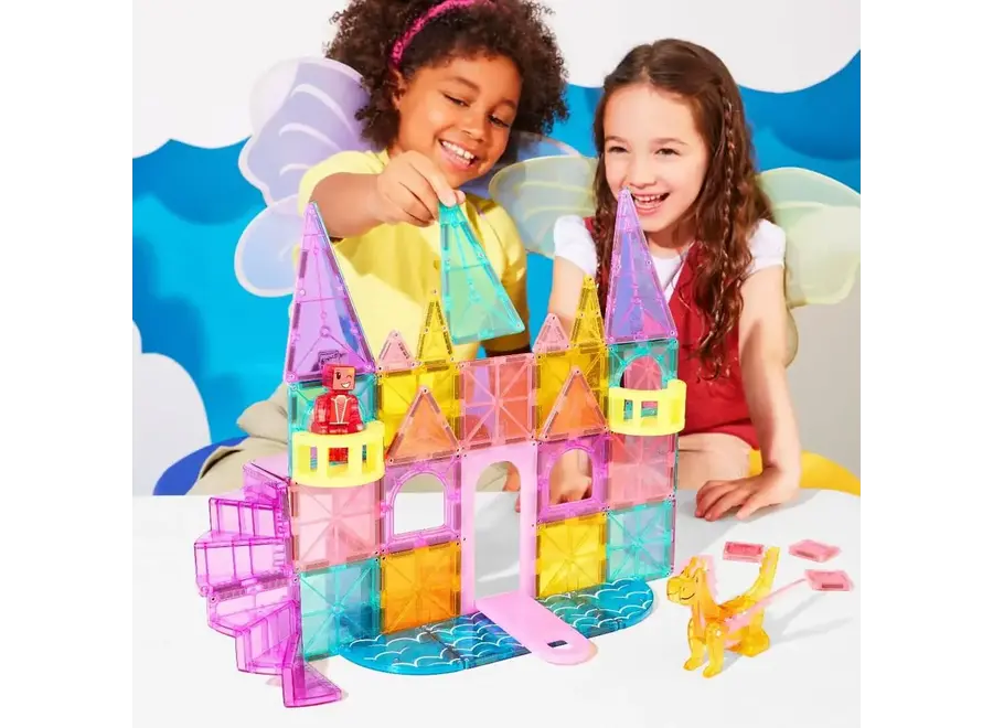 Magna-Tiles constructie - Kasteelset 25 stuks