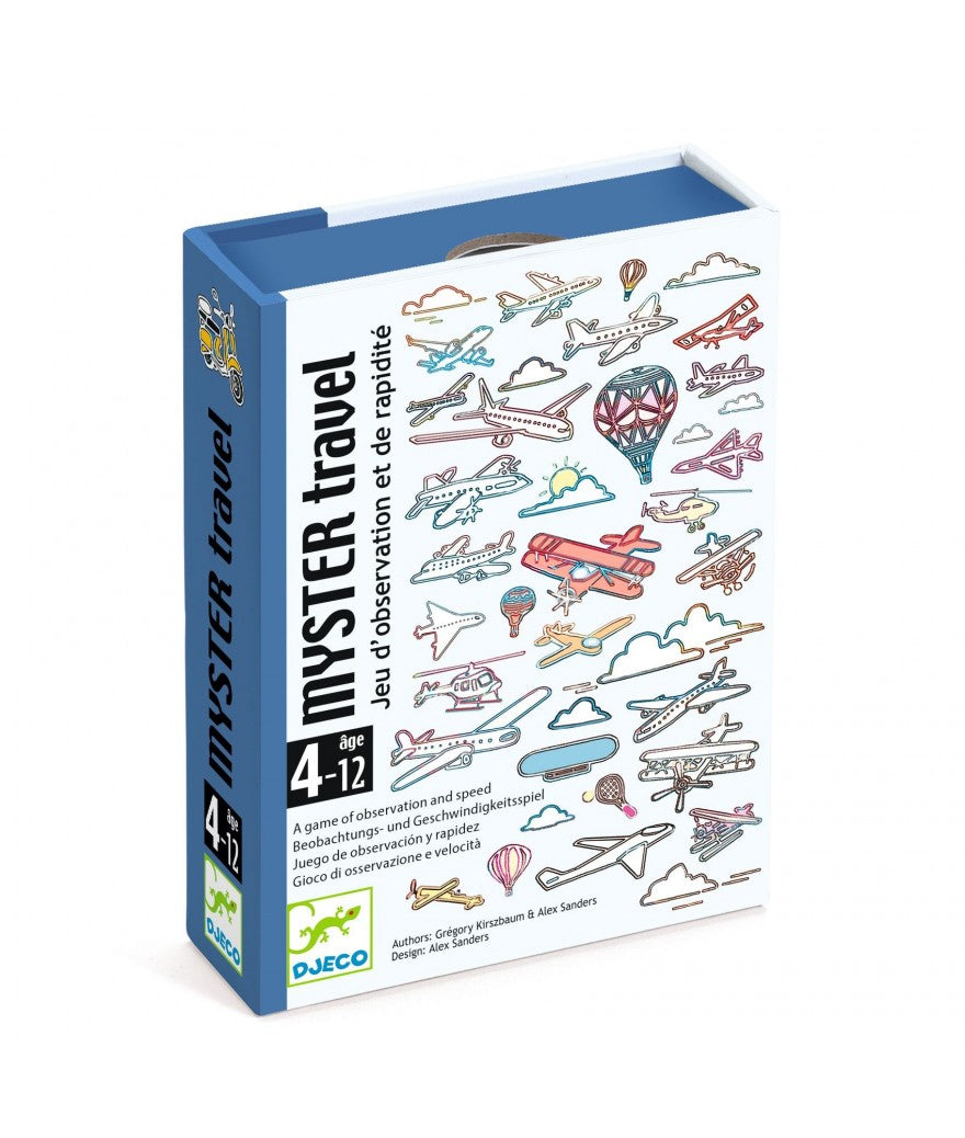 Observatiekaartspel - Myster Travel