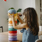 Stapelstenen Mini Regenboog - Pastel