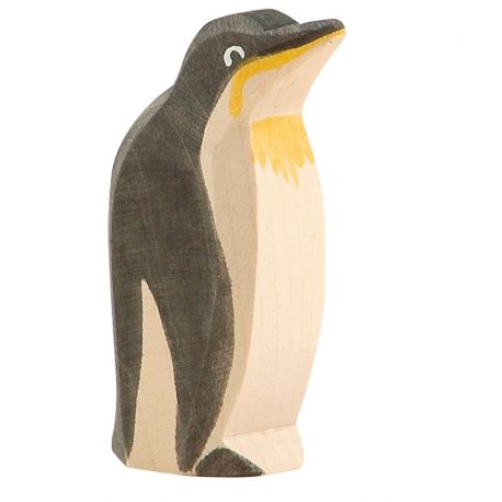 Pinguin met snavel omhoog