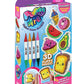 Puffy Art - Foodies zelf sleutelhangers maken - Large pack