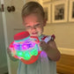 Lichtgevende beker - Sensory play cup Blue