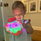 Lichtgevende beker - Sensory play cup Purple