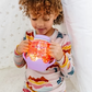 Lichtgevende beker - Sensory play cup Purple