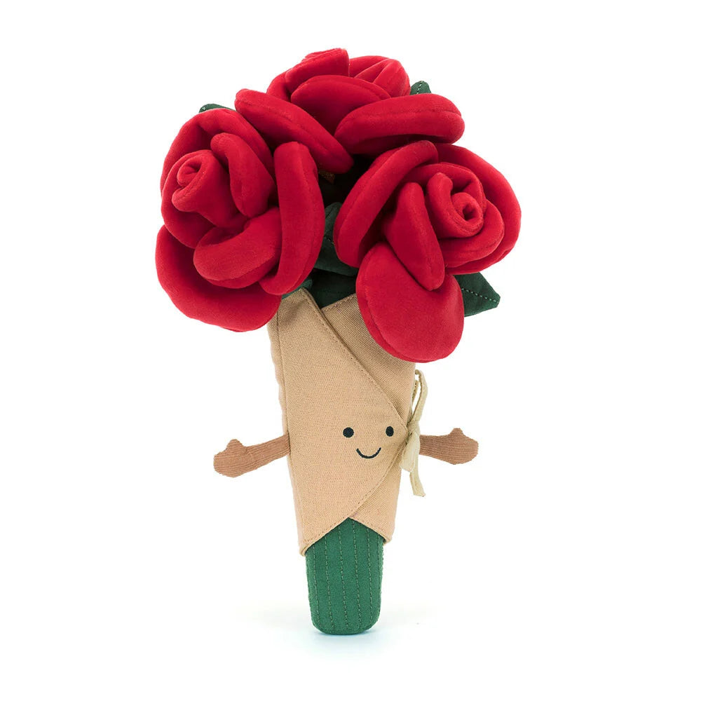 Jellycat Knuffelboeket rozen