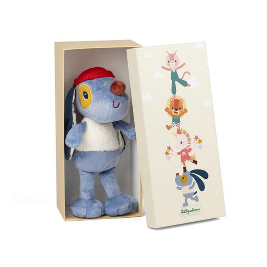 Knuffelhond Jules in geschenkdoos