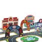 Vloerpuzzel - Giant City 27 stukken plus 6 extra's