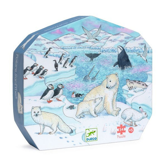 Puzzel - Zachte poolwereld 54 stukjes