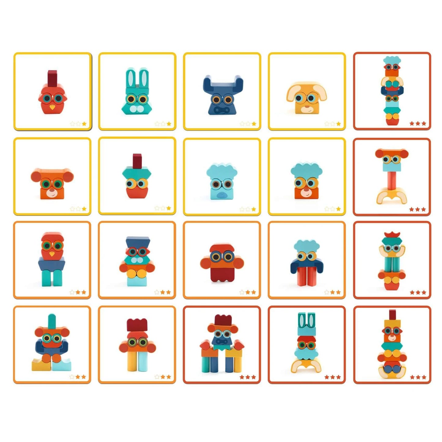 Blokkenspel - Ze Faces