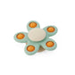 Zintuigspelletje Bloem / Spinner neutrale kleuren