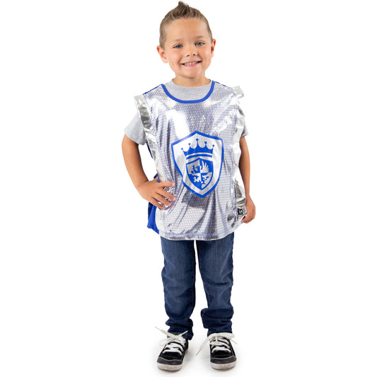 Blauw Kruisridder Kostuum small / medium 1 -5 jaar
