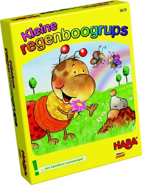 Kaartspel - kleine regenboogrups