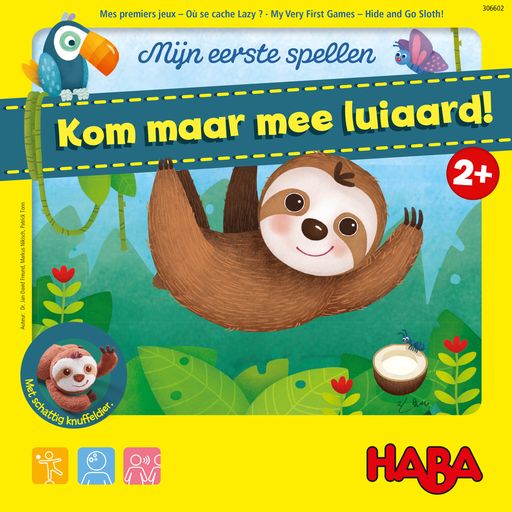 Mijn eerste spellen - Kom maar mee luiaard !