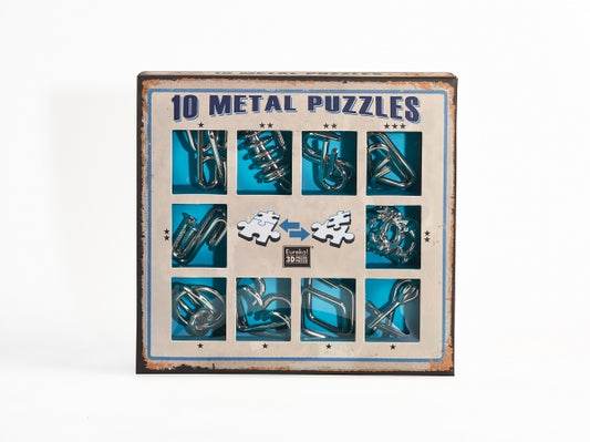 Metal puzzle set