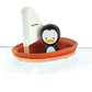 Badspeelgoed - zeilbootje pinguin
