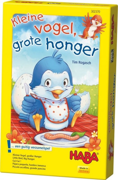 Spel - kleine vogel, grote honger