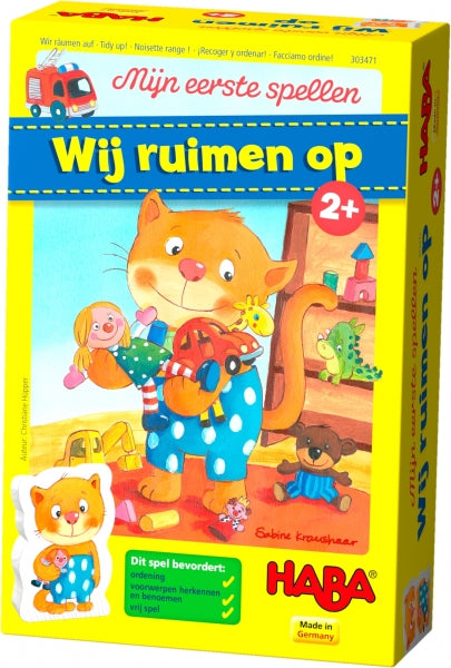 Spel - mijn eerste spellen - wij ruimen op !