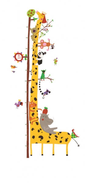 Zelfklevende groeimeter - Giraf