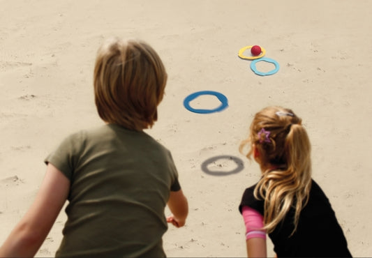 Ringwerpspel Ringo - met 6 ringen en een bal