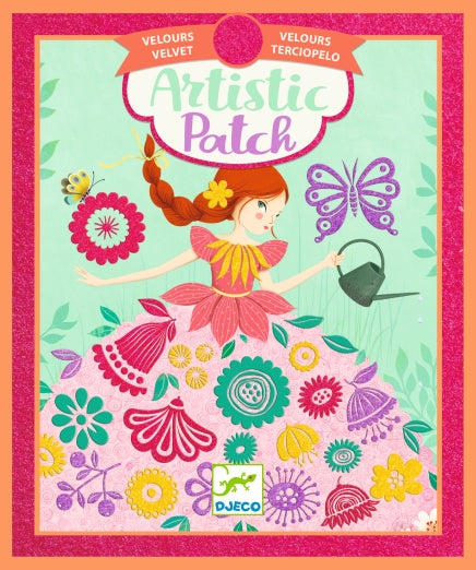 Artistic patch velvet - meisjes