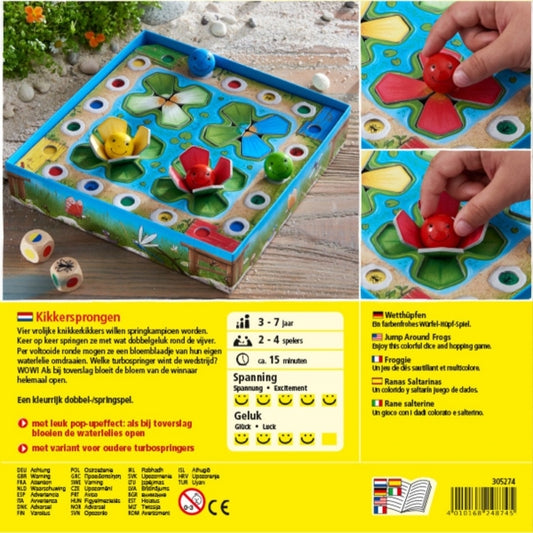 Spel - kikkersprongen