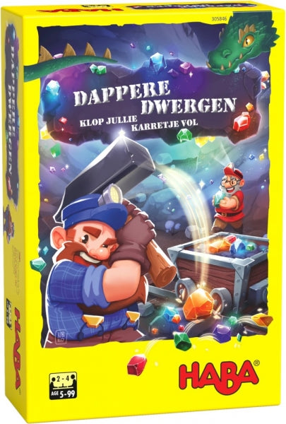 Spel - dappere dwergen - klop jullie karretje vol !