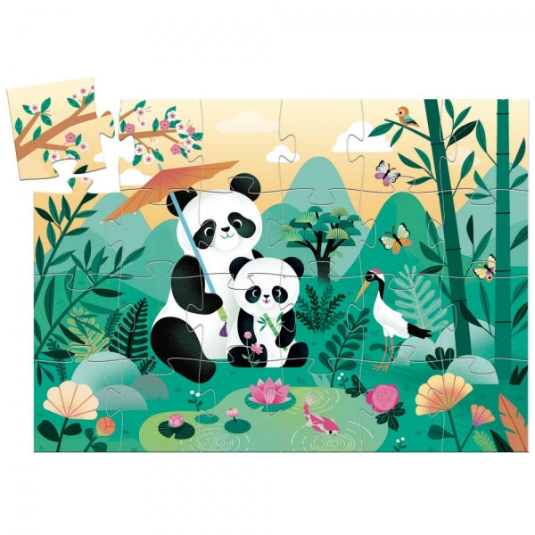 Puzzel 24 stukjes - panda Leo