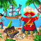 Puzzel 36 stukjes - piraat