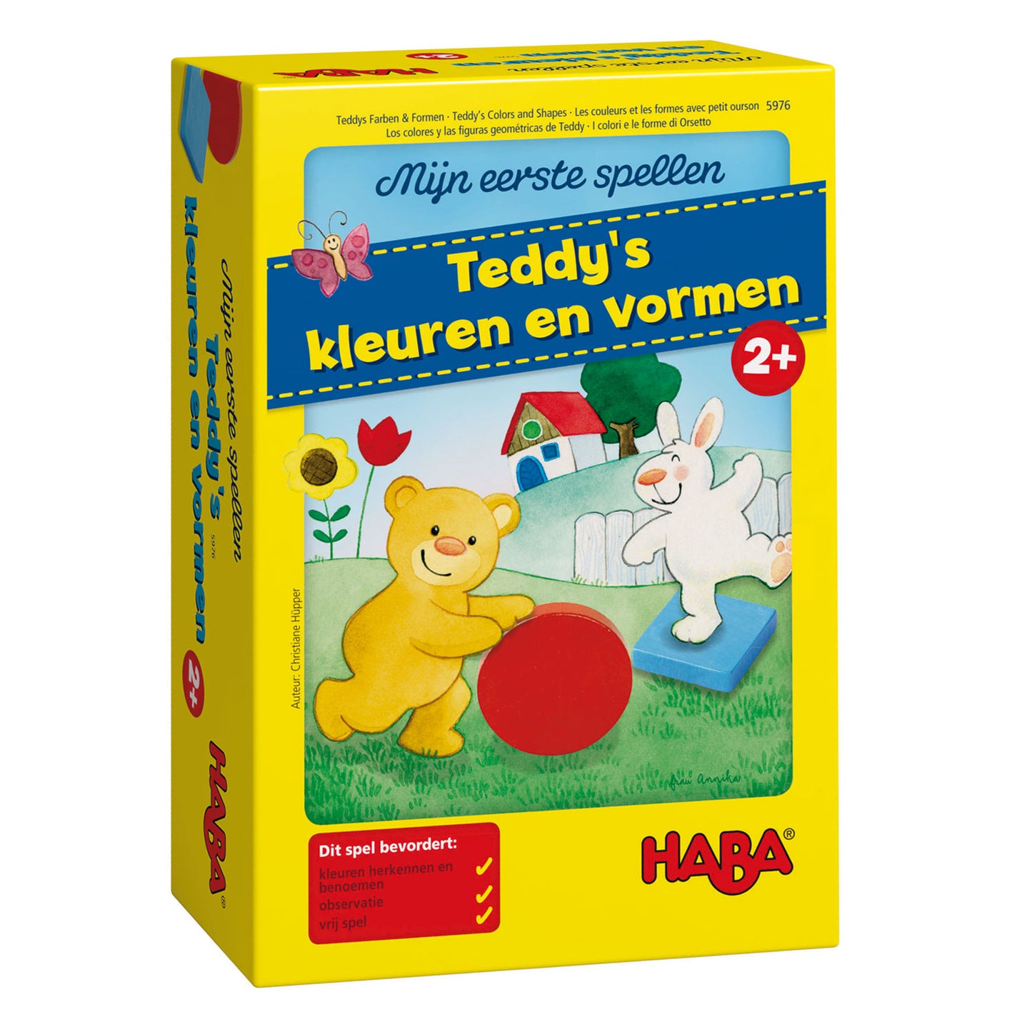 Spel - mijn eerste spellen - Teddy's kleuren en vormen