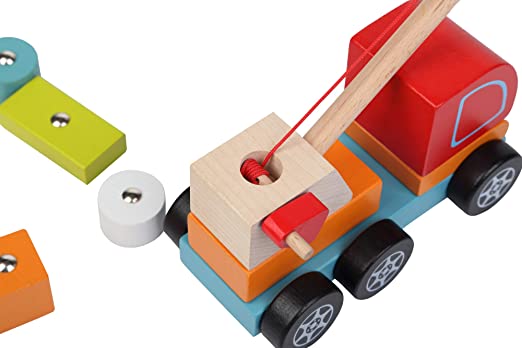 Oekraïens speelgoed - Kraanwagen