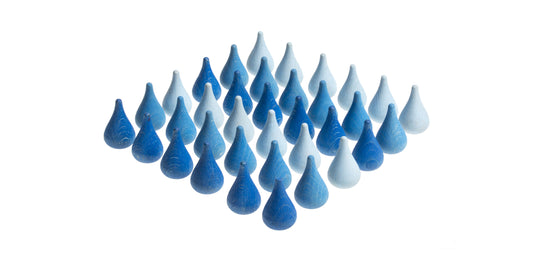 Mandala regendruppel - 36 stuks