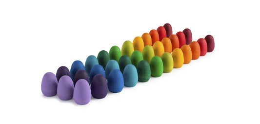 Mandala regenboogeieren - 36 stuks