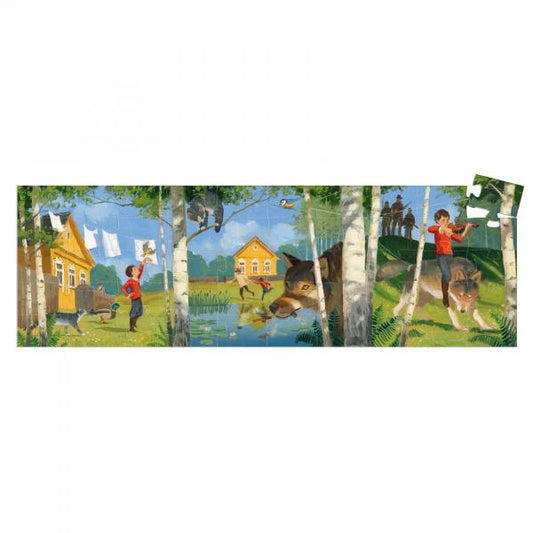 Puzzel Peter en de wolf 50 stukjes