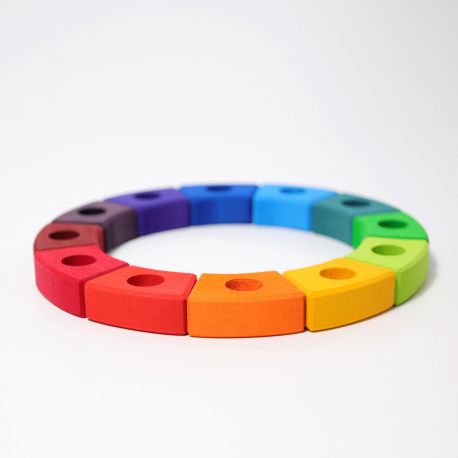 Verjaardagskrans regenboog