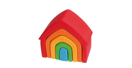 Huis gekleurd